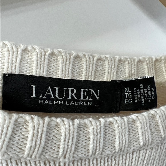 Ralph Lauren Cream Knit Sweater - Picture 4 of 11